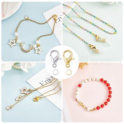 200Pcs 2 Colors Zinc Alloy Lobster Claw Clasps&nbsp;FIND-SZ0001-75