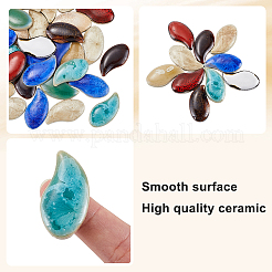 200G Handmade Porcelain Cabochons&nbsp;PORC-SP0001-03D