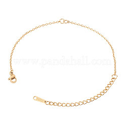 201 Stainless Steel Bracelet Making&nbsp;STAS-CJ0001-12G