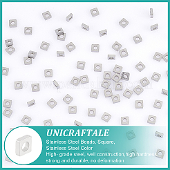 100Pcs 304 Stainless Steel Beads&nbsp;STAS-UN0053-03