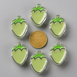 Transparent Enamel Acrylic Beads&nbsp;X1-TACR-S155-003D
