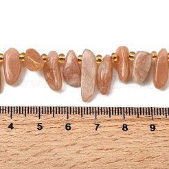 Natural Sunstone Beads Strands&nbsp;G-Z091-A18