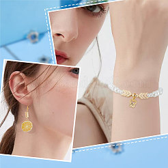 40Pcs Rack Plating Eco-friendly Brass Beads&nbsp;KK-BBC0007-68