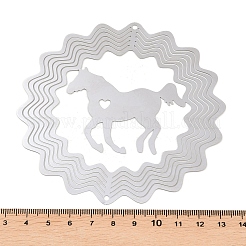 201 Stainless Steel 3D Rotating Hanging Wind Spinner&nbsp;STAS-B122-01P-01