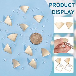 10Pcs Brass Stud Earrings&nbsp;KK-BC0011-54