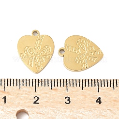 304 Stainless Steel Charms&nbsp;STAS-R168-16G