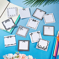 12Pcs 12 Styles Pad Sticky Notes&nbsp;AJEW-TA0001-43A