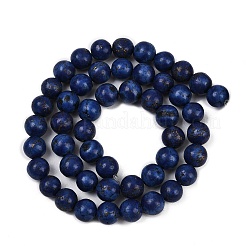 Synthetic Howlite Imitation Lapis Lazuli Beads&nbsp;G-S393-13A-8mm