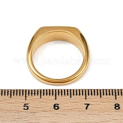 304 Stainless Steel Plain Band Finger Rings&nbsp;RJEW-P152-01G