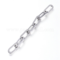 Non-Tarnish 304 Stainless Steel Paperclip Chains&nbsp;CHS-L020-005P-A