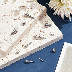 12Pcs 6 Styles 304 Stainless Steel Pendants&nbsp;STAS-LP0001-32