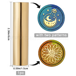 Brass Stamp Head&nbsp;DIY-WH0308-06O