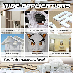 PVC Foam Boards&nbsp;LS-DIY-WH0349-23A