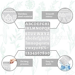 Stainless Steel Metal Cutting Dies Stencils&nbsp;DIY-WH0289-106