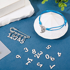 100Pcs 10 Styles 201 Stainless Steel Pendants&nbsp;STAS-TA0003-19