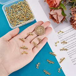 80Pcs 4 Styles Alloy Chandelier Component Links&nbsp;FIND-PH0022-78AG