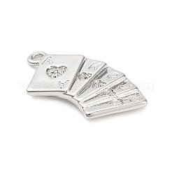 Brass Micro Pave Cubic Zirconia Pendants&nbsp;KK-L229-067P