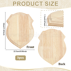 3Pcs Wood Display Pedestals&nbsp;ODIS-FG0002-23