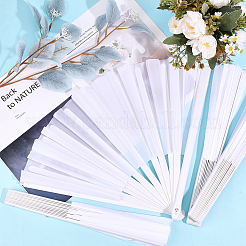 4Pcs Plastic Fans Display Decorations&nbsp;AJEW-GO0002-62