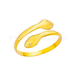 Simple Style 304 Stainless Steel Cuff Rings for Women&nbsp;FS-WGD177D-01
