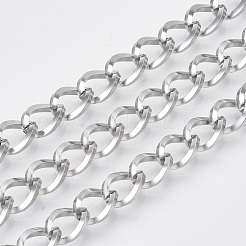 Tarnish Resistant 304 Stainless Steel Curb Chains&nbsp;STAS-R100-32