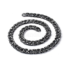 Spray Painted CCB Plastic Curb Chains & Cable Chains&nbsp;AJEW-JB01046