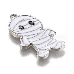 Halloween Theme Alloy Enamel Pendants&nbsp;ENAM-J649-09P