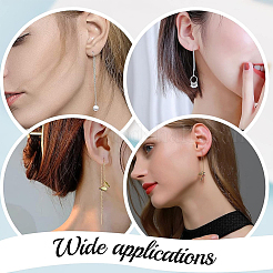 16Pcs Rack Plating Brass Stud Earring Findings&nbsp;KK-BBC0009-79