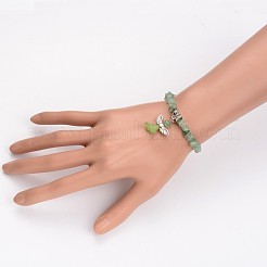 Natural Mixed Stone Kids Bracelets for Children's Day&nbsp;X-BJEW-JB02062
