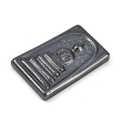 Electroplated Synthetic Non-magnetic Hematite Cabochons&nbsp;G-H072-N01-01