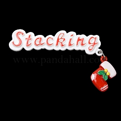 Christmas Theme Opaque Resin Cabochons&nbsp;CRES-D011-01A