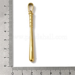 PVD Vacuum Plating 304 Stainless Steel Pendants&nbsp;STAS-B069-40B-G