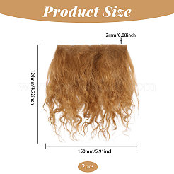 Wool Doll Hair&nbsp;LS-DIY-WH0622-342A