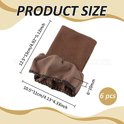 3 Pairs Polyester Elastic Ribbing Fabric&nbsp;FIND-BC0019-84B