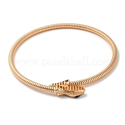 Alloy Round Snake Chain Necklaces&nbsp;LS-NJEW-Z020-02KCG