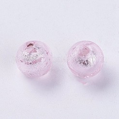 Handmade Silver Foil Lampwork Beads&nbsp;LAMP-J089-P13