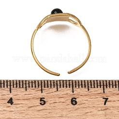 304 Stainless Steel Cuff Open Rings&nbsp;RJEW-F213-01G-07