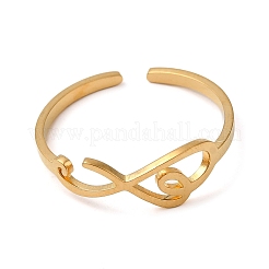 304 Stainless Steel Cuff Rings&nbsp;LS-RJEW-G299-05G