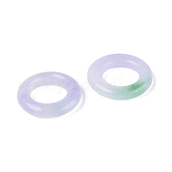 Dyed Natural White Jade Linking Rings&nbsp;G-Q601-43B