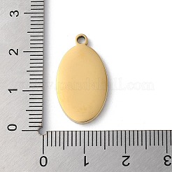 Ion Plating(IP) 304 Stainless Steel Pendants&nbsp;STAS-D025-05G-02