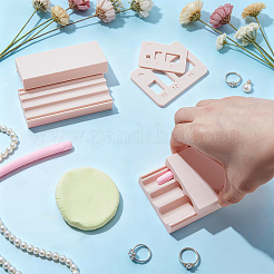 2 Bags 2 Styles Plastic Polymer Clay Bead Round Mold&nbsp;DIY-UN0008-60