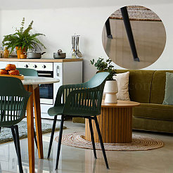 Plastic Furniture End Caps&nbsp;FIND-WH0179-015B