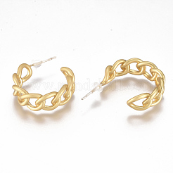 Brass Stud Earrings&nbsp;EJEW-F244-03MG
