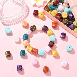 100Pcs Opaque Acrylic Beads&nbsp;OACR-CJ0002-82