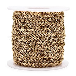 304 Stainless Steel Cable Chains&nbsp;CHS-R003-0.5mm-G