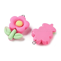Opaque Resin Pendants&nbsp;RESI-C066-02