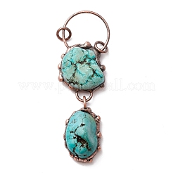Natural Magnesite Big Pendants&nbsp;G-M383-17R