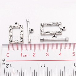 Tibetan Style Alloy Toggle Clasps&nbsp;LS-K0966041