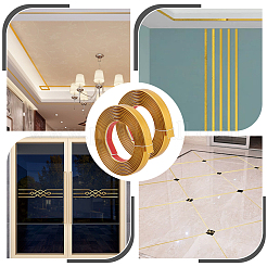 PVC Plastic Edge Banding&nbsp;DIY-WH0581-03