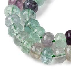 1 Strand Natural Colorful Fluorite Beads Strands&nbsp;G-OC0004-75